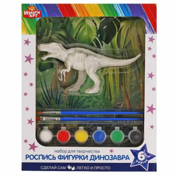 Набор для росписи Игрушка-раскраска Тираннозавр PAINTFIG-MADINO3/322792