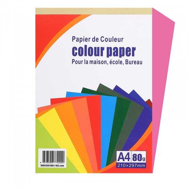 Бумага Colour Paper A4 100л/пач 80 гр Fuchsia (1/25) арт. CPP-16