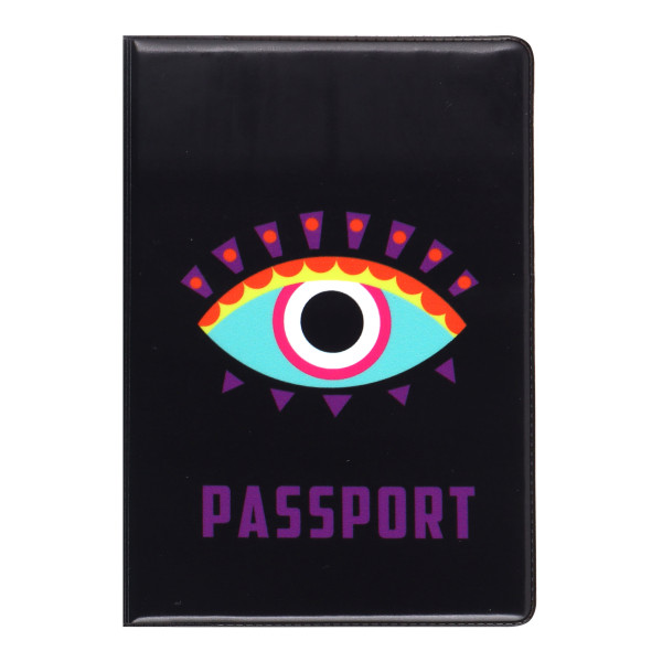 Обложка для паспорта ПВХ KLERK Freedom печать без уголков 214059