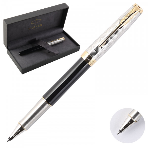 Ручка-роллер PARKER Sonnet Premium Refresh BLACK 2119786 черная