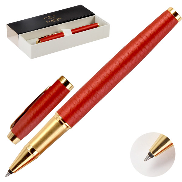 Ручка-роллер PARKER IM Premium Red GT 2143647 черная