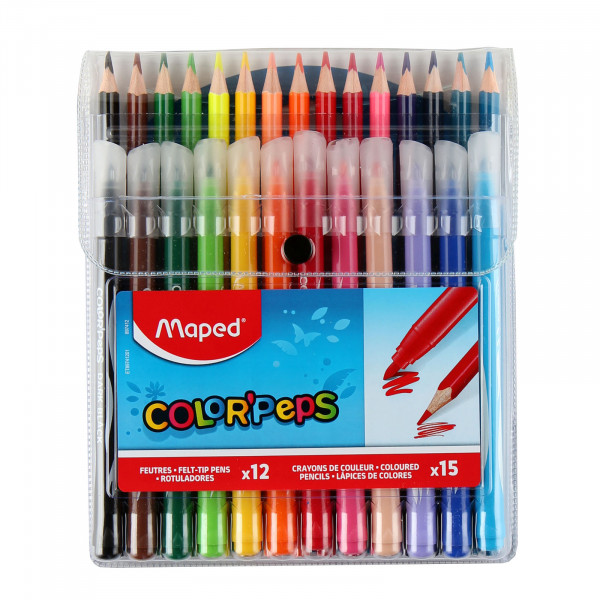 Набор для рисования 27 предметов Maped Colorpeps 897412