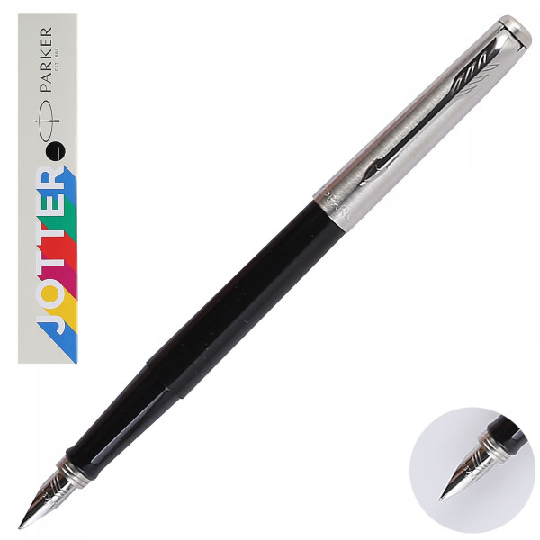 Ручка перьевая PARKER Jotter Original Black FP F GB RG2096894