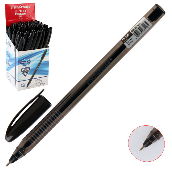 Ручка шариковая  Erich Krause U-108 Original Stick, черный