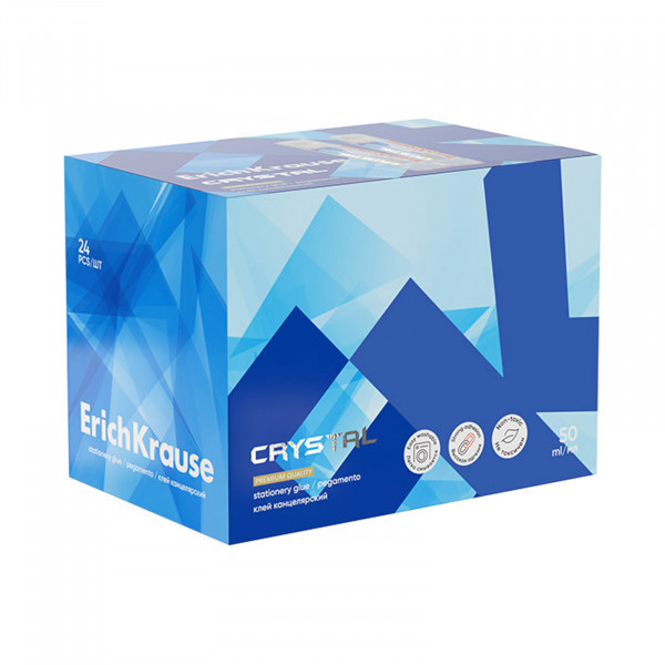Клей канцелярский ErichKrause Cristal 50мл.