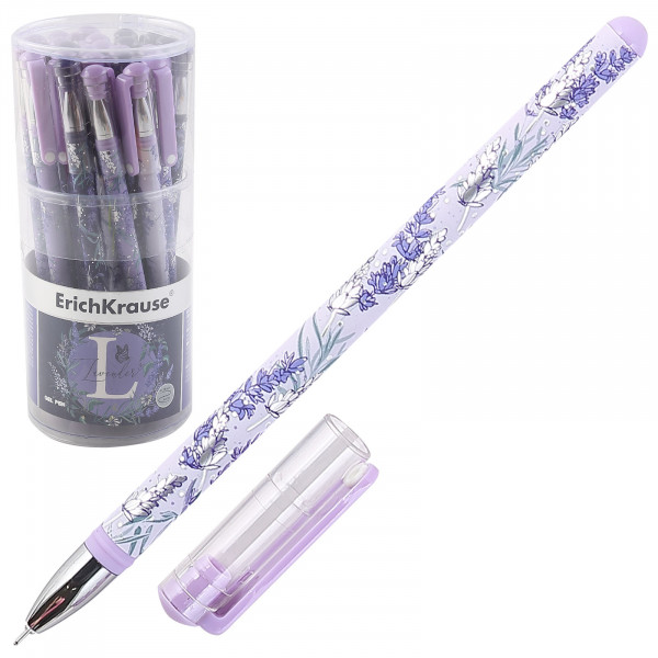 Ручка гелевая "Lavender Stick" черная