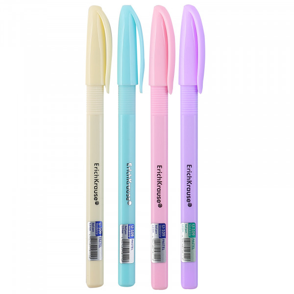 Ручка шариковая U-109 Stick and Grip Pastel 1.0 синий
