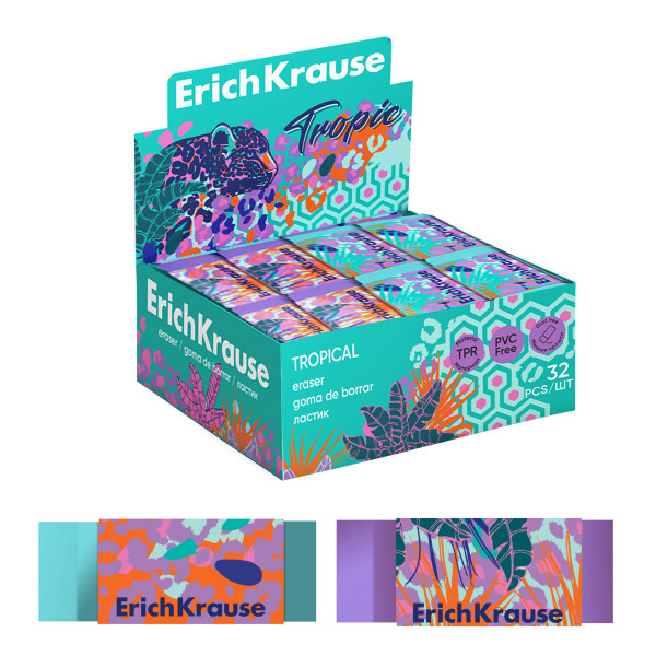Ластик ERICH KRAUSE 60769 Tropical