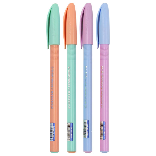 Ручка шар 1.0мм синяя ERICH KRAUSE U-108 61020 Pastel Bloom