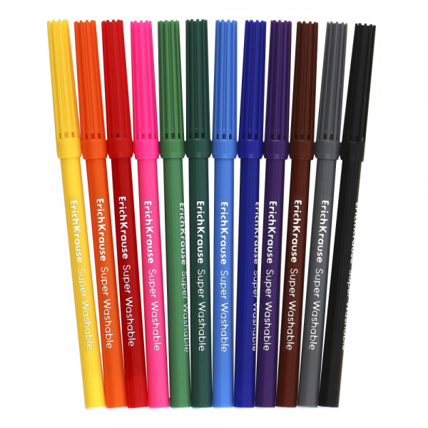 Фломастеры 12 цв. Erich Krause Pointes