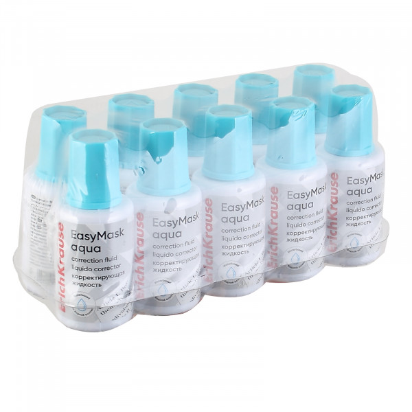 Корректирующая жидкость водн осн 20мл ERICH KRAUSE EasyMask Aqua 61926 кисть