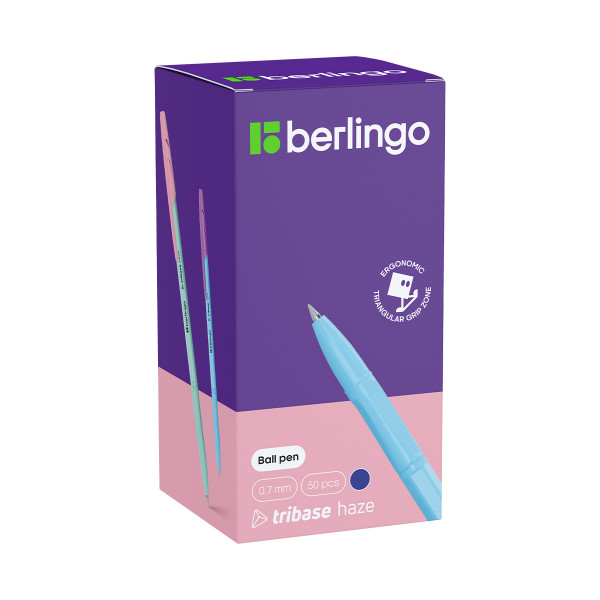 Ручка шар Berlingo CBp_70943 "Tribase haze" 0.7мм