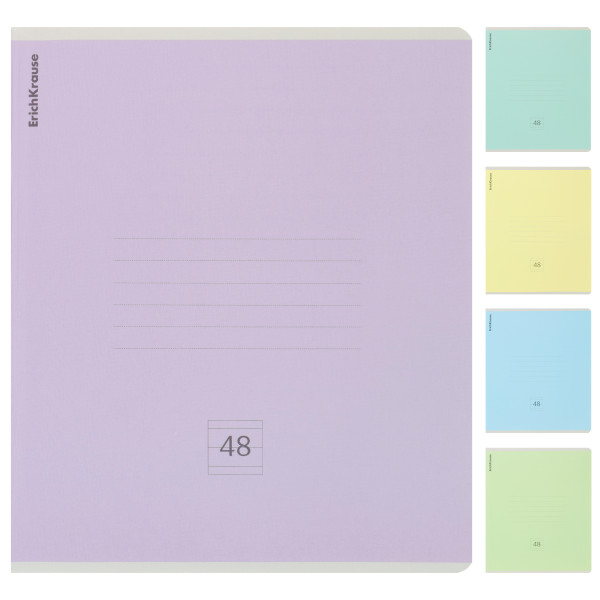 Тетрадь 48л. лин. "Классика" Mix-pack