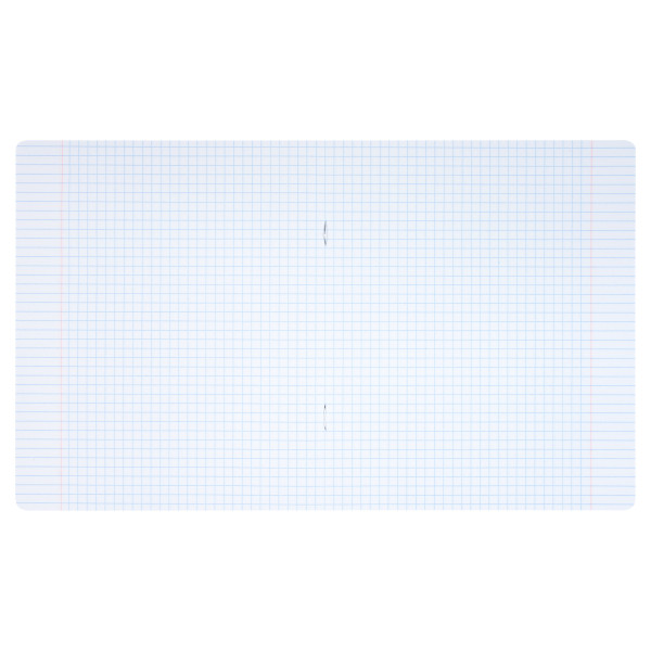 Тетрадь 24л. кл. с пласт обл. Классика, синий