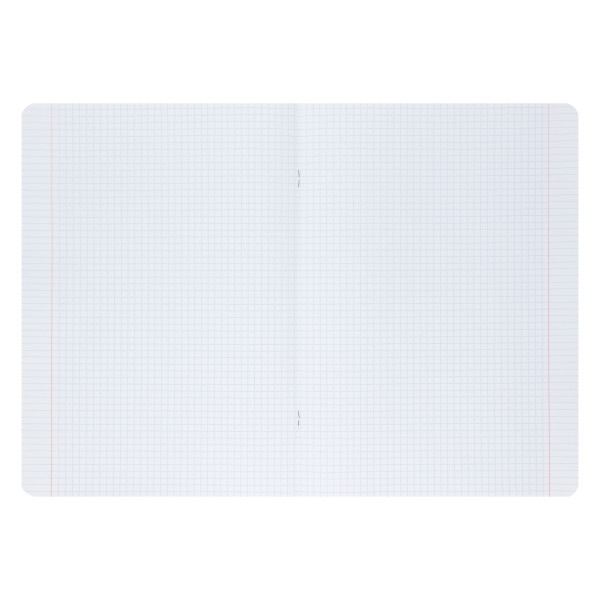 Тетрадь 48 л.кл. А4 CoverPro, пластик обл. черный