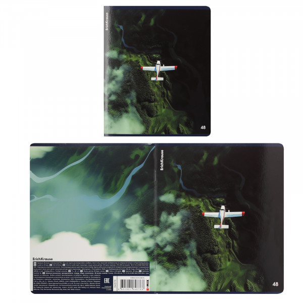 Тетрадь 48л. кл. Top View, глян. ламин. Mix-pack