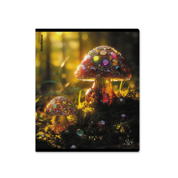 Тетрадь 96л. кл. Glassy глянц. ламин. Mix-pack