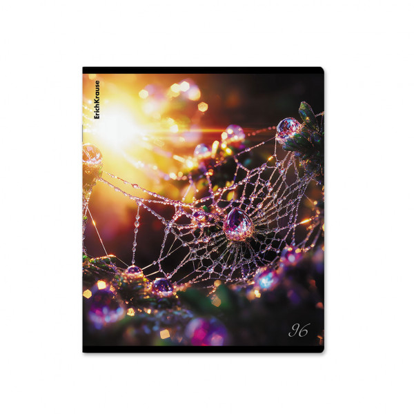 Тетрадь 96л. кл. Glassy глянц. ламин. Mix-pack