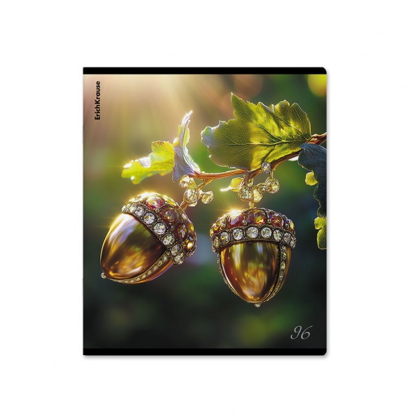 Тетрадь 96л. кл. Glassy глянц. ламин. Mix-pack