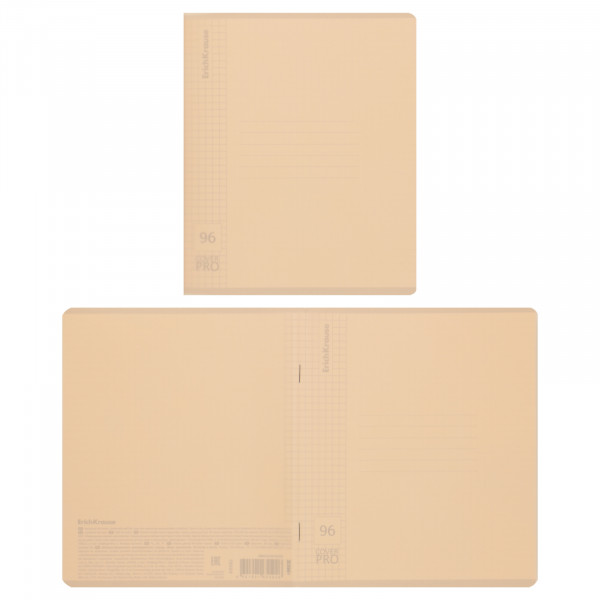 Тетрадь 96 л. кл. с пласт. обл. Классика CoverPro matt. Dream