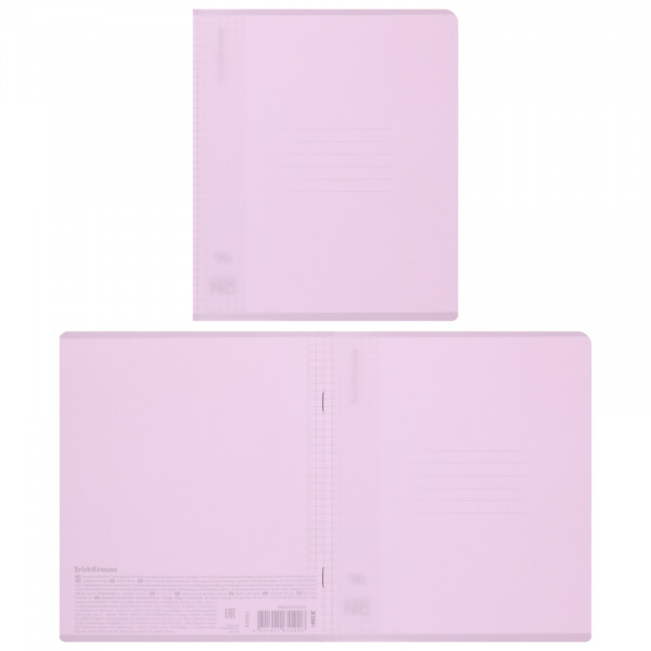 Тетрадь 96 л. кл. с пласт. обл. Классика CoverPro matt. Dream