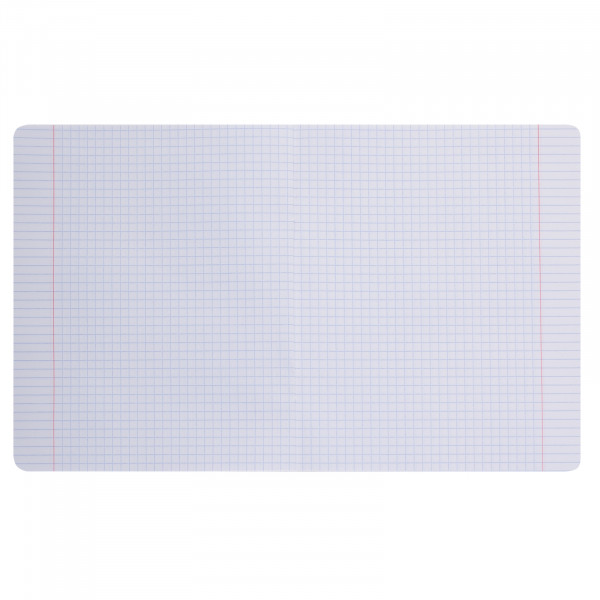 Тетрадь 18л. кл. с пластик.обл. Классика, CoverPro fizzy желтая