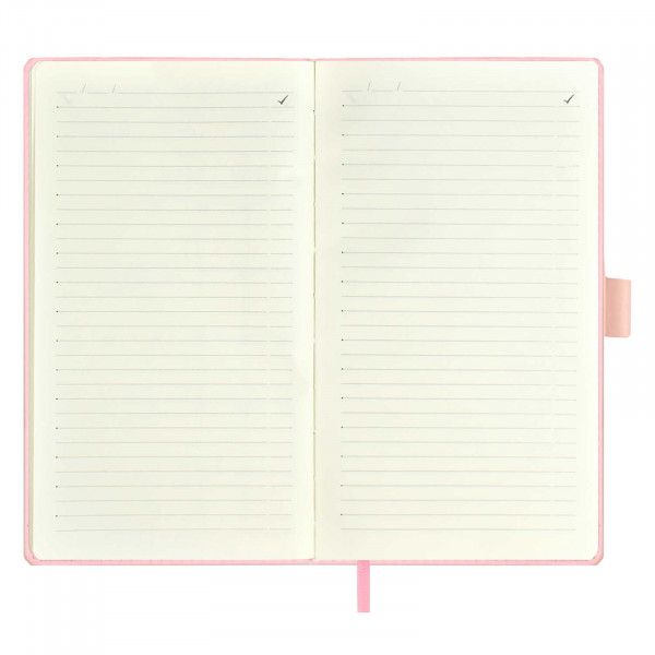 Ежедневник недат. ESCALADA А6+ 160л, к/з пепельно-розовый Ежедневник недат. ESCALADA А6+ 160л, к/з пепельно-розовый