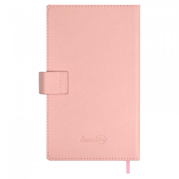 Ежедневник недат. ESCALADA А6+ 160л, к/з пепельно-розовый Ежедневник недат. ESCALADA А6+ 160л, к/з пепельно-розовый