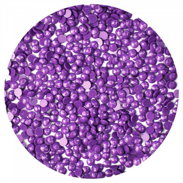 Алмазная мозаика Розовый мак 30*30, частичная выкладка