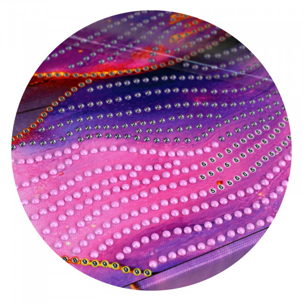 Алмазная мозаика Русская краса 30*40, частичная выкладка