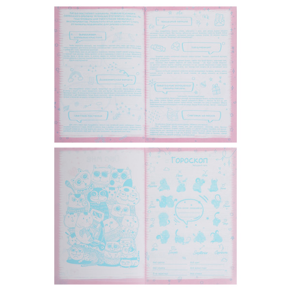 Анкета для друзей А5 128л. Фешн-девочки