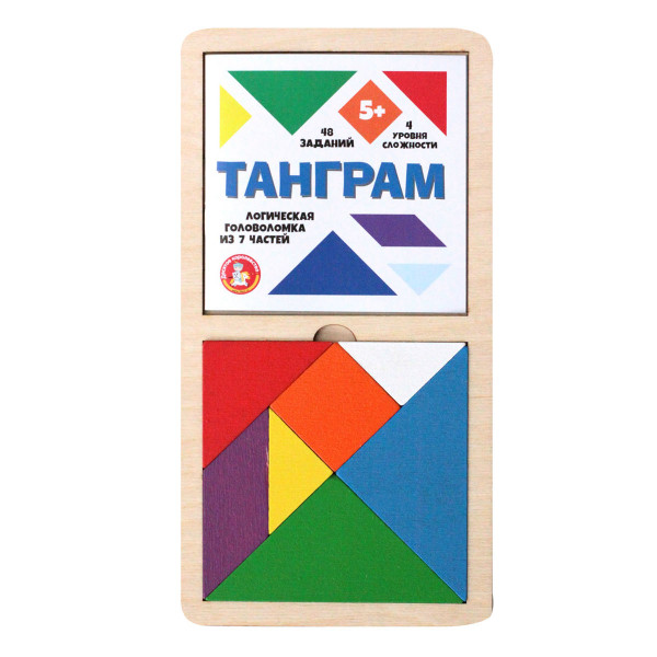 Головоломка Танграм 00788 5200491 дерево