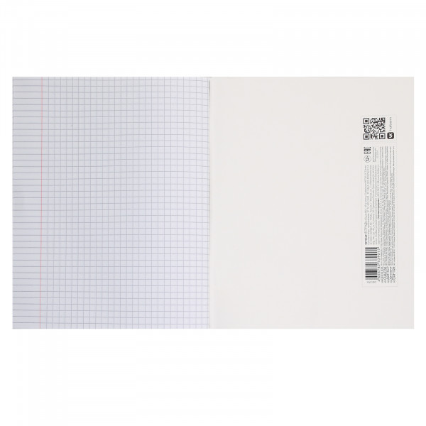 Тетрадь 48л HATBER 48Т5бвВ1 METALLIC Синяя бумвинил