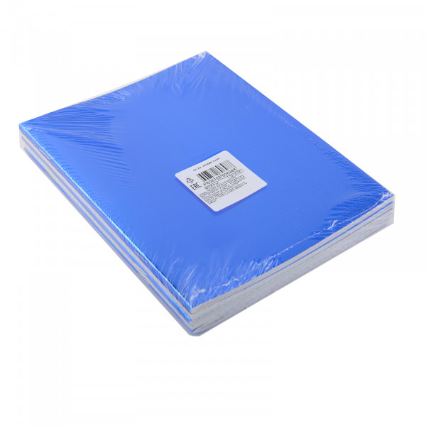 Тетрадь 48л HATBER 48Т5бвВ1 METALLIC Синяя бумвинил