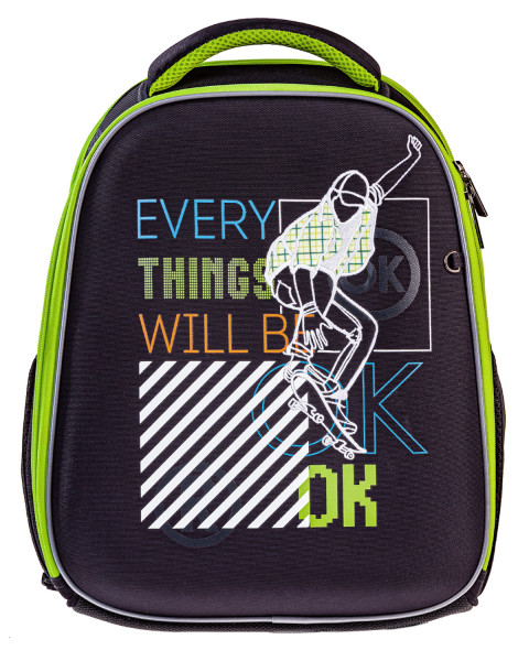 Рюкзак 2отд HATBER ERGONOMIC plus NRk_60017 Скейтбординг