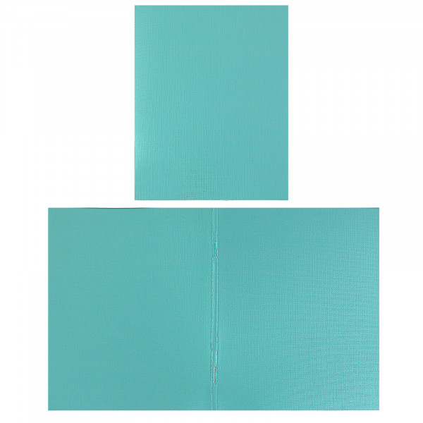 Тетрадь 48л. кл. бумвинил METALLIC Мята