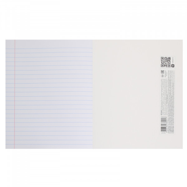 Тетрадь 48л. лин. Бумвинил METALLIC мята