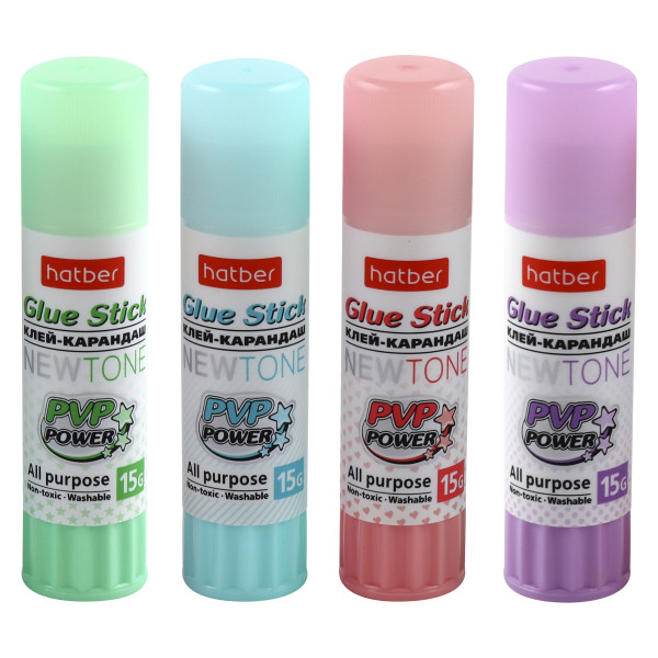 Клей-карандаш 15гр HATBER GS_067211 NEWtone