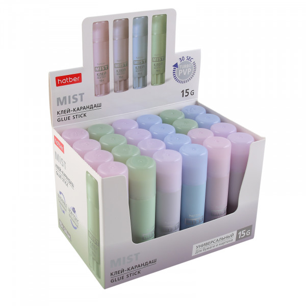 Клей-карандаш 15гр HATBER GS_081211 Mist