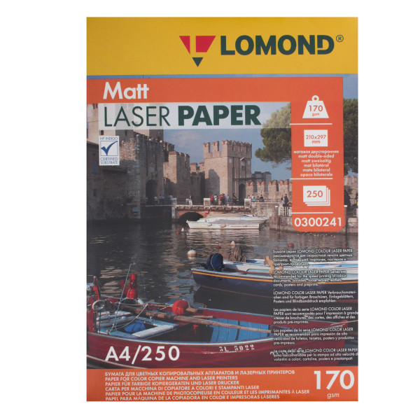 Бумага Lomond А4 Ultra CLC Paper.мат. двустор.170г/м 250л. 0300241