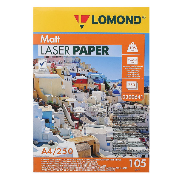 Бумага Lomond А4 Ultra CLC Paper, мат.двустор. 105г/м 250л. 0300641