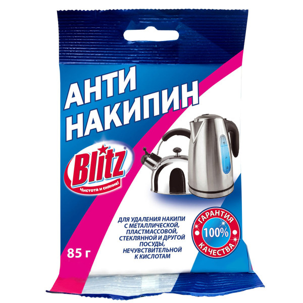 Blitz" Антинакипин для чайников 85 гр (пакет)