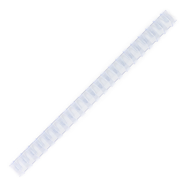 Пружина пластиковая для переплета 22 мм (прозрачная) (1/50) РеалИСТ