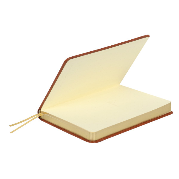 Ежедневник А5 н/д тв.обл. 168л. FLORENZO Alligator коричневый к/з