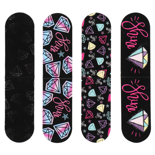 Закладка магнитная Diamond 4шт. 25*55