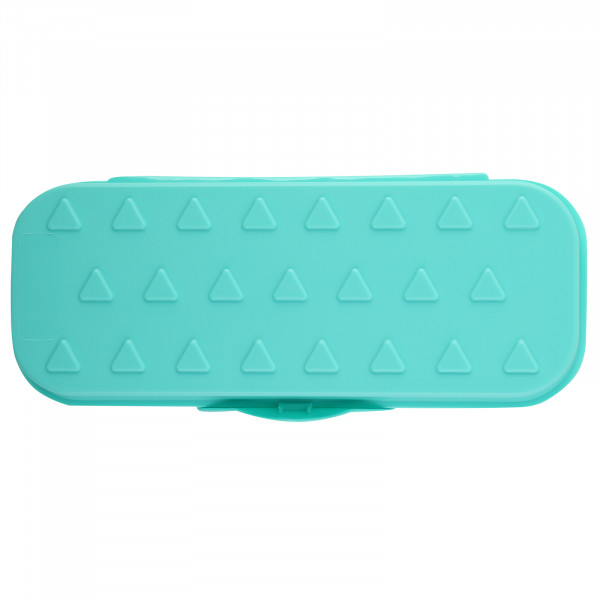 Пенал пластик СТАММ ПН-32107 Коты бирюзовый