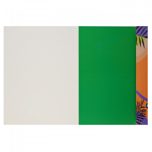 Картон цветной 8л 8цв Аплика C0003-56 Лисенок (в папке)