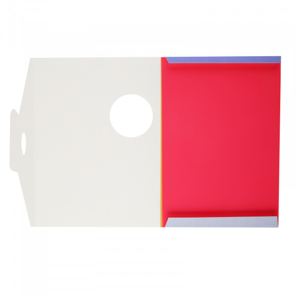 Картон цветной двухст.мелов. А4 10л.10цв."Цветная абстракция"