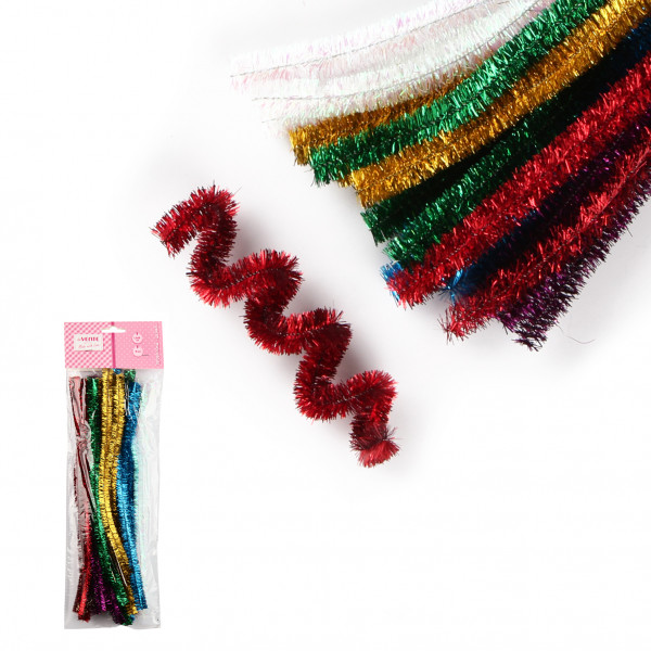 Проволока пушистая Шенил "deVENTE. Блестящая" д/творчества 1,5x30 см,