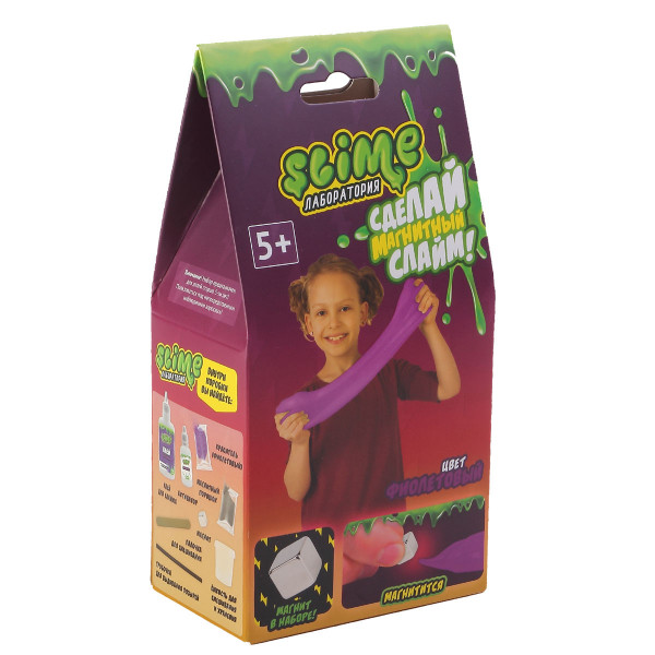 Игрушка  TM Silmer Малый набор для девочек Лаборатория фиолетовый магнитный 100 г